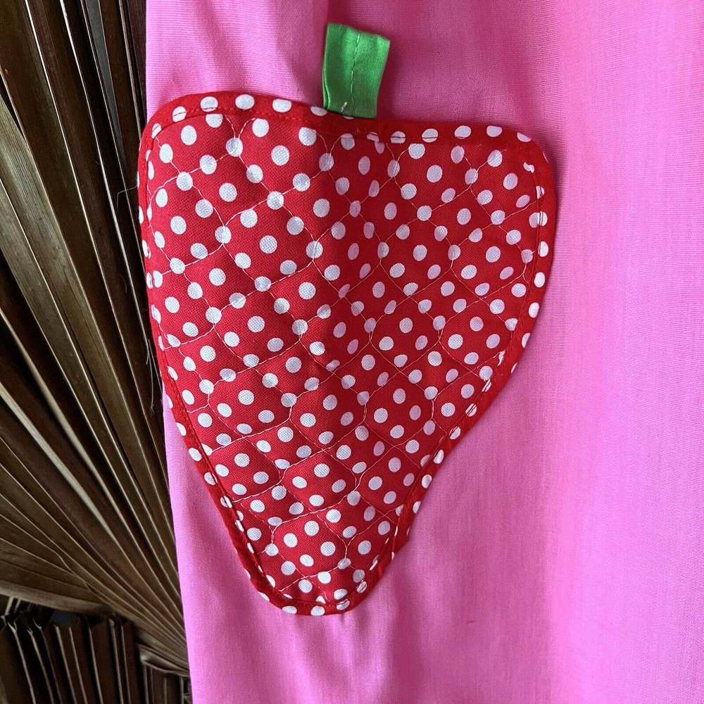 Vintage Pink Strawberry House Dress size 2XL - Picture 3 of 7
